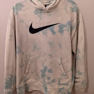 Nike tie-dye pullover hoodie